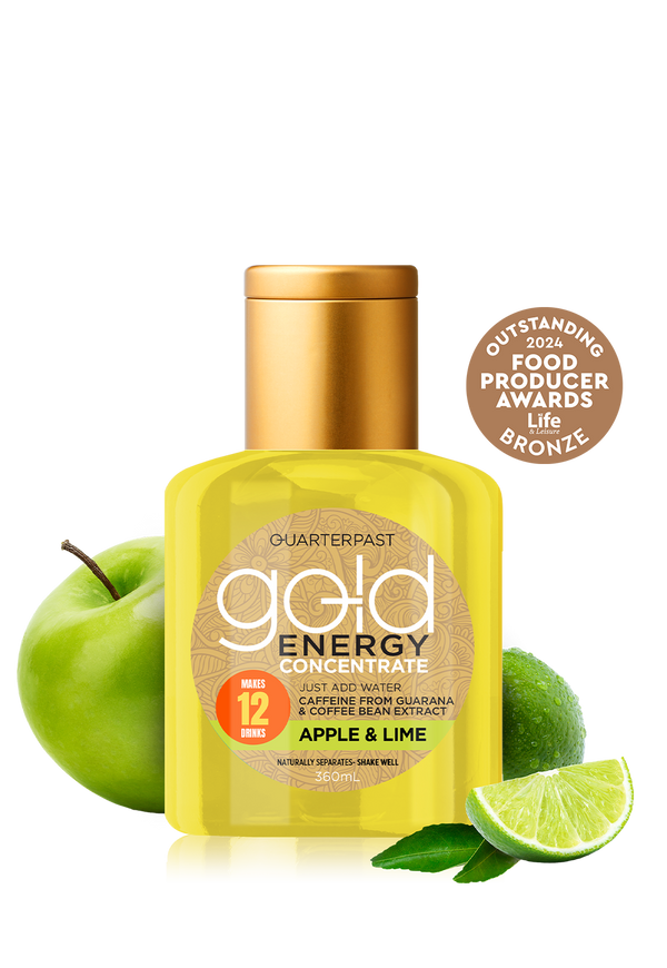 GOLD ENERGY Concentrate Apple & Lime 360mL