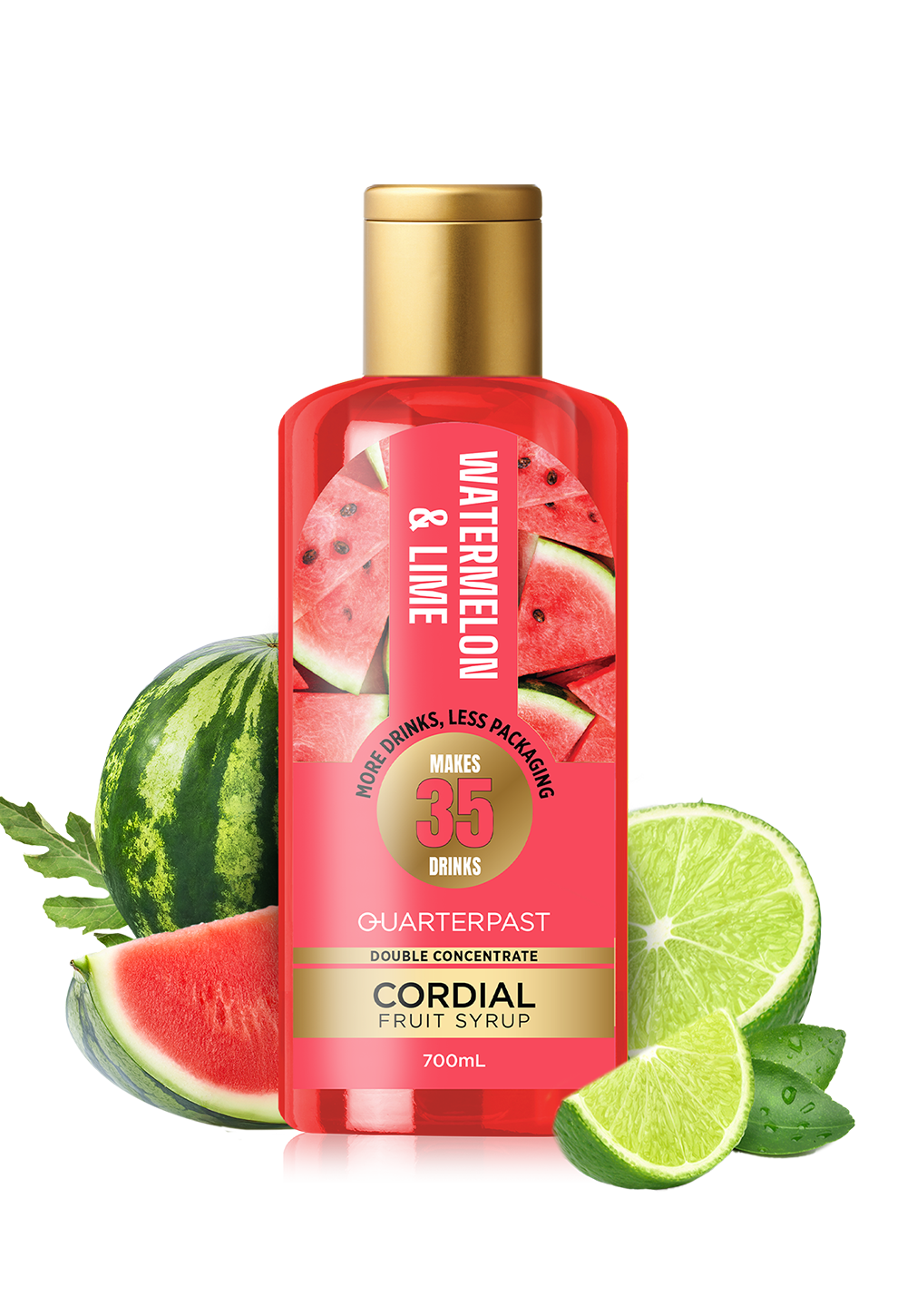 Watermelon & Lime Cordial 700mL