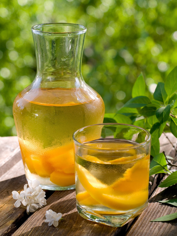 Peach and Mango Cider