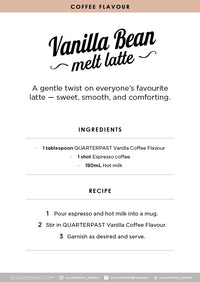 Vanilla Coffee Flavour 360mL