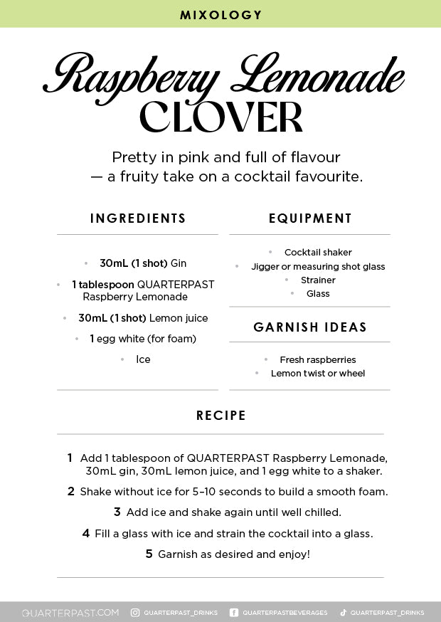 Raspberry Lemonade Cordial 700mL