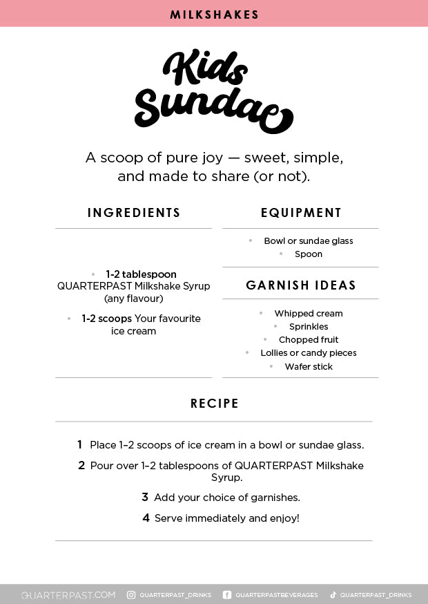 Caramelised Banana Shakes and Smoothies Syrup 700mL