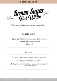 Brown Sugar Coffee Flavour 360mL