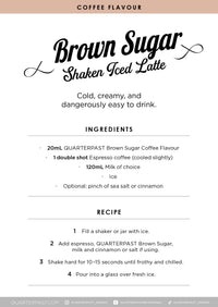 Brown Sugar Coffee Flavour 360mL