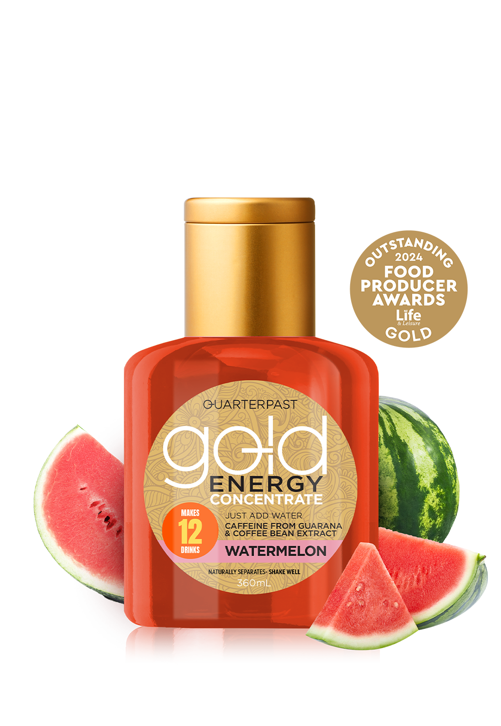 GOLD ENERGY Concentrate Watermelon 360mL