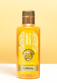 Old Fashioned Lemonade Cordial 700mL
