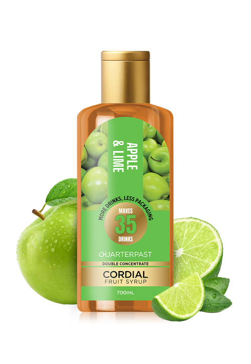 Apple & Lime Cordial 700mL