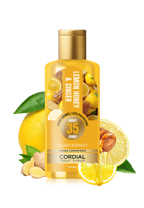 Lemon Honey & Ginger Cordial 700mL