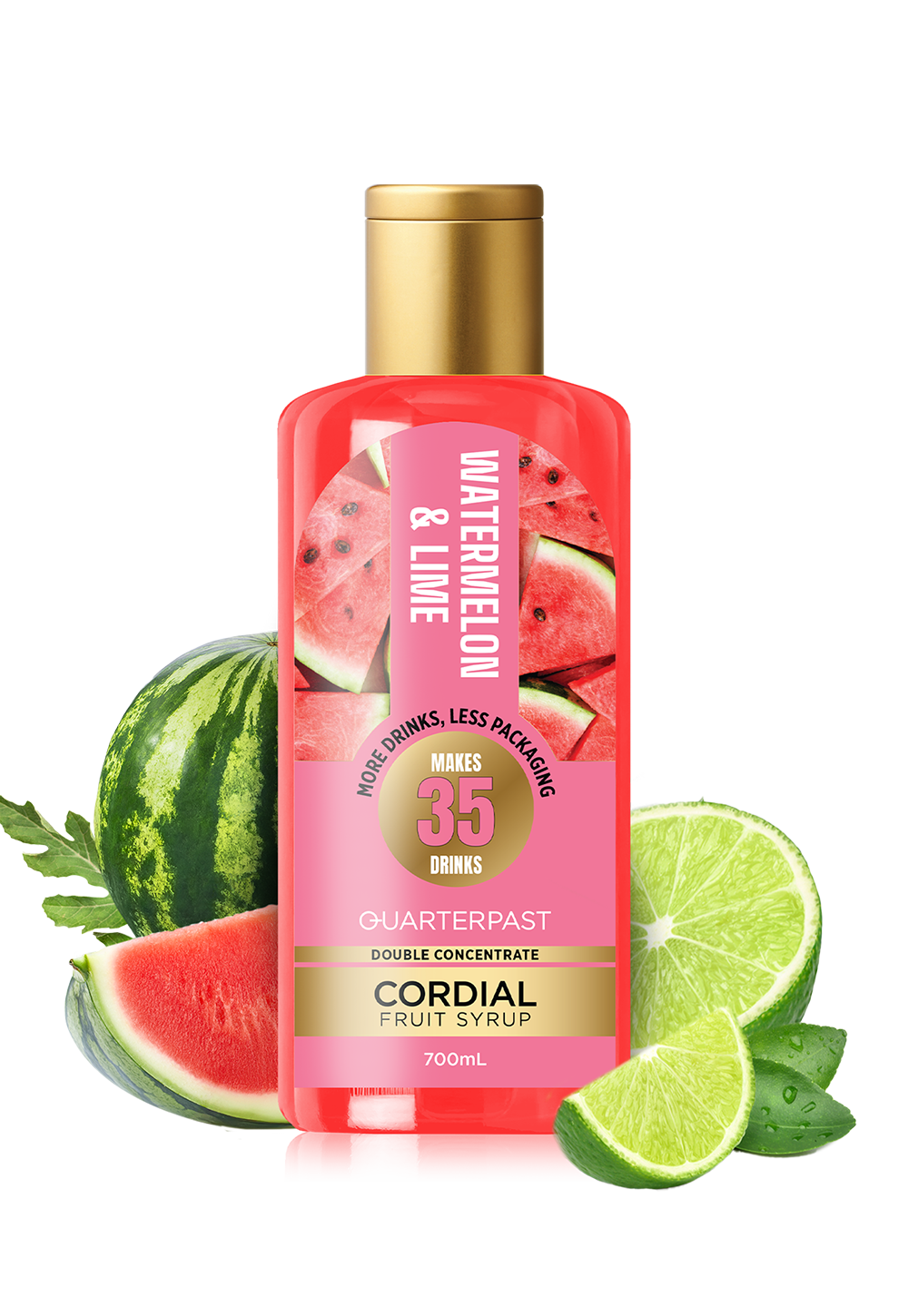 Watermelon & Lime Cordial 700mL