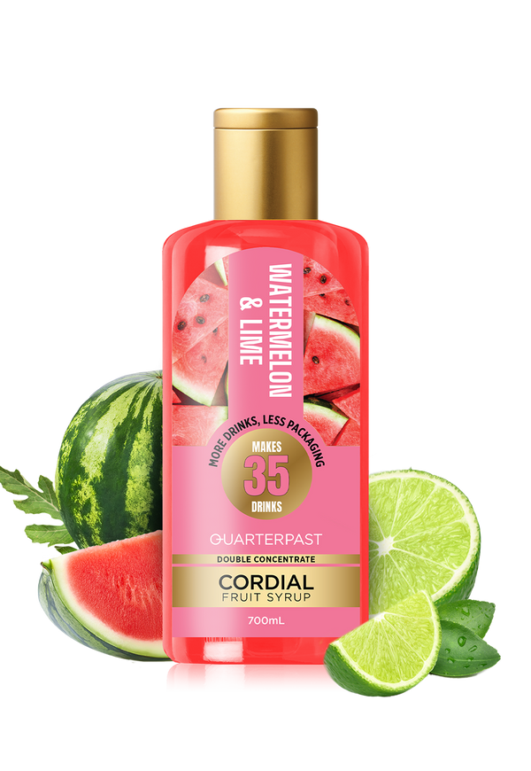 Watermelon & Lime Cordial 700mL