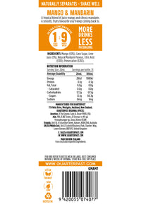 Mango & Mandarin Cordial 700mL