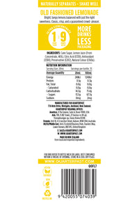 Old Fashioned Lemonade Cordial 700mL