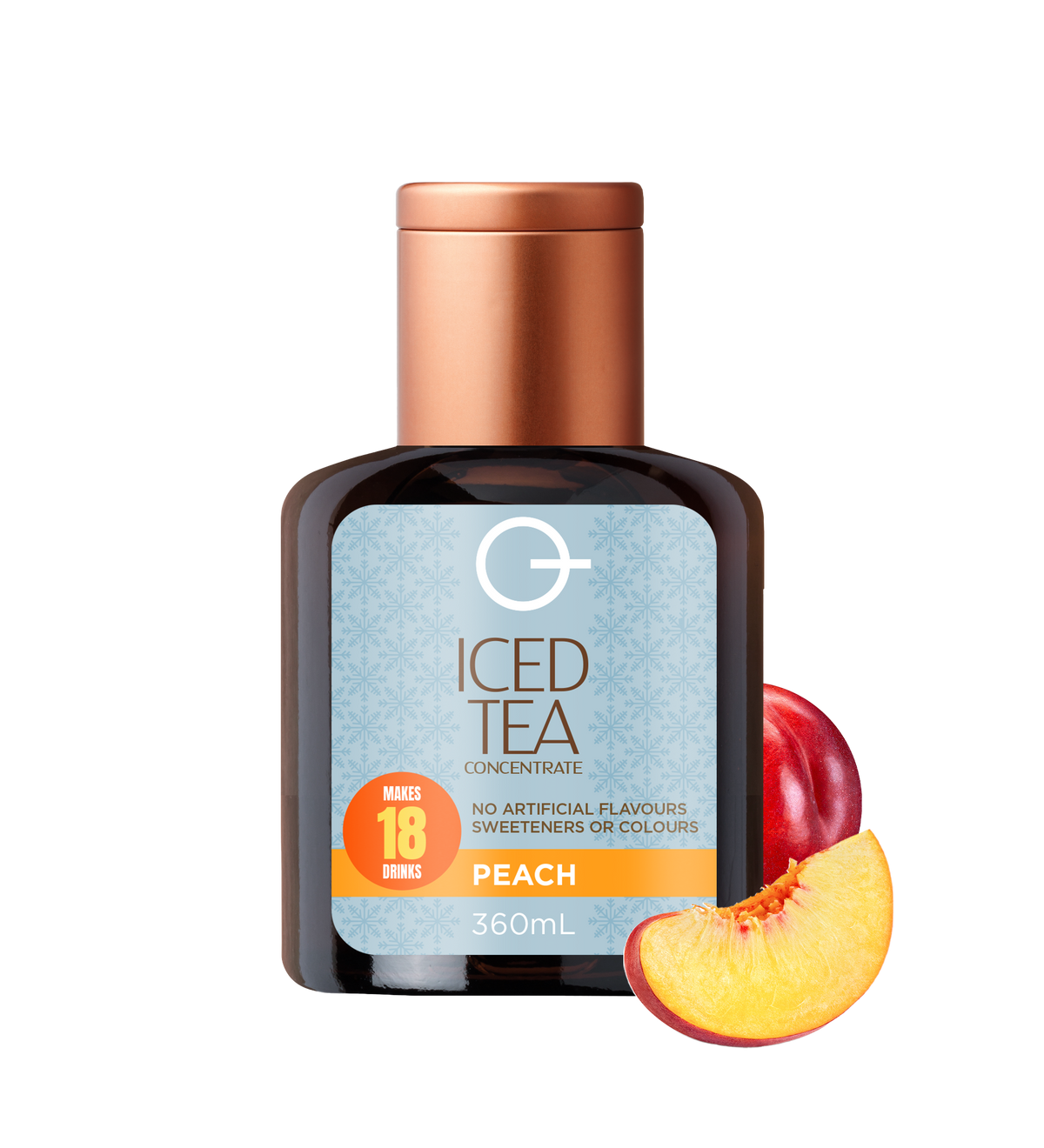 Iced Tea - Peach & Black Tea 360mL
